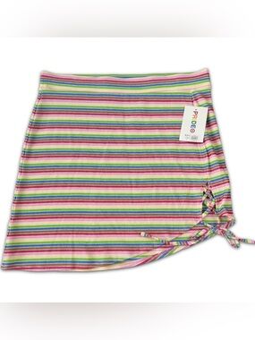Target Pride Collection Skirt Womens L Large Rainbow Mini‎ Skirt Stretch NWT